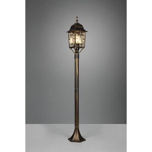 Imagine Lampadar de exterior Volturno, TRIO, 17x100 cm, 60W, 1x E27, aluminiu, ruginiu antic