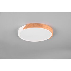 Imagine Plafoniera Jano, RL, 31.5x3.5 cm, 20W, 1x SMD, plastic, alb mat/natur