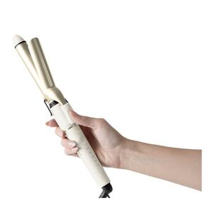 Imagine Ondulator de par Fashion TV, Matte Cream-Gold, 50-55W, 200°C, 5 trepte de temperatura, crem