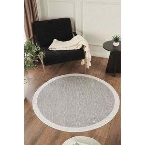 Imagine Covor (160 cm), Sisalux 3087 Round, 160x160 cm, Gri/Alb