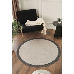 Imagine Covor (200 cm), Sisalux 3088 Round, 200x200 cm, Gri/Antracit
