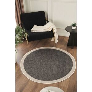 Imagine Covor (200 cm), Sisalux 3089 Round, 200x200 cm, Antracit