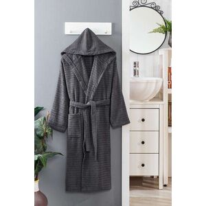 Imagine Halat de baie, L'essentiel Maison, Doga, Bumbac, Antracit