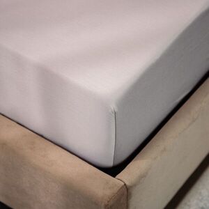 Imagine Cearceaf de pat cu elastic Danielle, Homla, 140x200 cm, bumbac satinat, gri