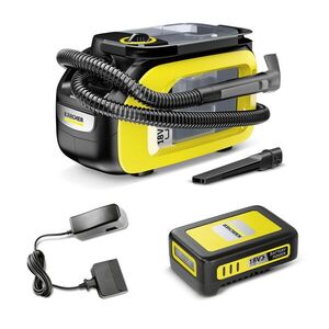 Imagine Aspirator cu spalare prin injectie-extractie cu acumulator SE 3-18 Compact Battery Set, Karcher, galben