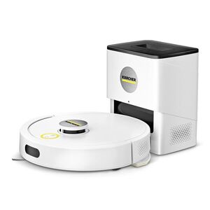 Imagine Aspirator robot cu functie de mop Aspirator robot cu spalare cu laveta RVC 3 Comfort Extra, Karcher, alb/negru
