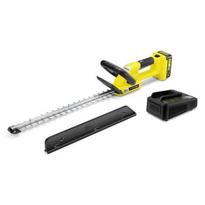 Imagine Trimmer pentru gard viu cu acumulator HGE 3-18 Battery Set, Karcher, galben