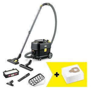 Imagine Aspirator profesional uscat T 10/1 Adv HEPA Go!Further, Karcher, negru