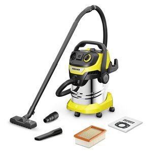 Imagine Aspirator umed-uscat WD 5 P S V-25/5/22, Karcher, galben