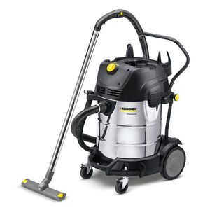 Imagine Aspirator umed-uscat profesional NT 75/2 Tact² Me, Karcher, negru