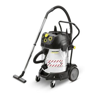 Imagine Aspirator umed-uscat profesional NT 75/1 Tact Me Te H, Karcher, negru