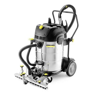 Imagine Aspirator umed-uscat profesional NT 75/2 Tact² Me Tc Adv *EU, Karcher, negru