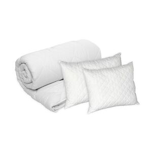 Imagine Set Alcam, perna microfibra 40x50 cm, perna microfibra 70x90 cm, pilota matlasata 140x200 cm