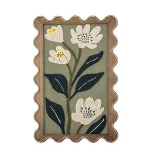 Imagine Decoratiune de perete, Bloomingville, Talan, 30x1.5x45 cm, MDF/pulbere de piatra, multicolor