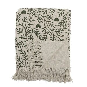 Imagine Patura, Bloomingville, Maribelle, 160x130 cm, amestec bumbac, verde