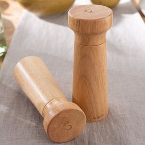 Imagine Set 2 rasnite sare/piper, Amefa, Grinder P&S Modern Black, lemn/ceramica