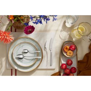 Imagine Set tacamuri 24 piese Pontis, Amefa, 6 persoane, inox 18/0, argintiu