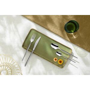 Imagine Set tacamuri 24 piese Soprano, Amefa, 6 persoane, inox 18/0, argintiu