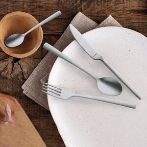 Imagine Set tacamuri 16 piese Manille Vintage, Amefa, 4 persoane, inox 18/0, argintiu