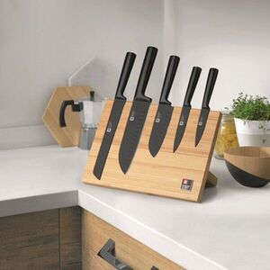 Imagine Set 5 cutite + suport, Richardson Sheffield, Seasons Nox, inox, negru