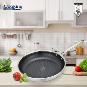 Imagine Tigaie, Titanium3, Cooking by Heinner, 24x4.5 cm, inox, argintiu