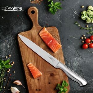 Imagine Cutit pentru feliere Stone Chef, Cooking by Heinner, 20 cm, inox, argintiu