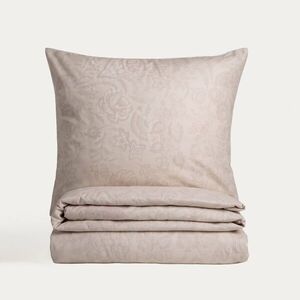 Imagine Lenjerie de pat King Size, Elio, Homla, 200x220 cm, 3 piese, microfibra din poliester, bej