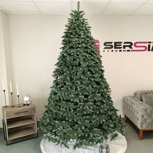 Imagine Brad artificial Christmas Deluxe by Sersimo, Canada argintiu, 3D, 230cm