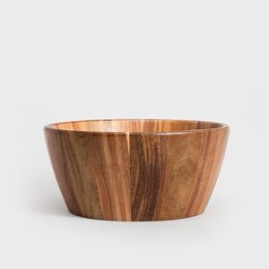 Imagine Bol salata Mooka, Homla, 26.5x12 cm, lemn, natur