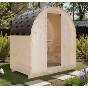 Imagine ISLAND L - Sauna Finalndeza pentru exterior, 189 x 120 x 200cm
