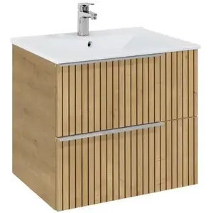 Imagine Set mobilier baie si lavoar riflat Roca Elegant Plus 61x46xH55 cm