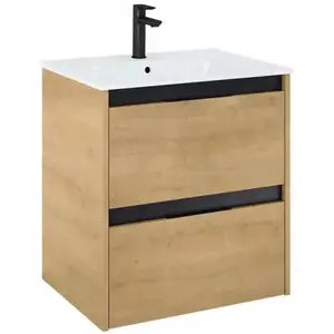 Imagine Set Mobilier baie si lavoar Roca Alpine 60x46xH57 cm, bej