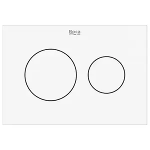 Imagine Clapeta de actionare Roca Duplo PS3 dual flush, alb mat