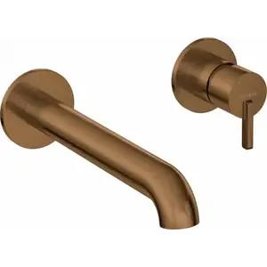 Imagine Baterie lavoar Deante Silia cu montaj incastrat, bronz periat