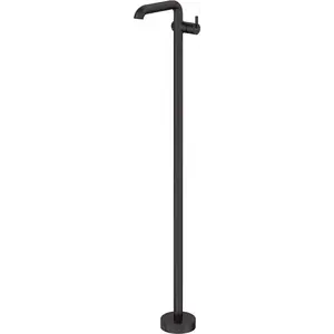 Imagine Baterie lavoar freestanding Deante Silia 109cm, negru mat