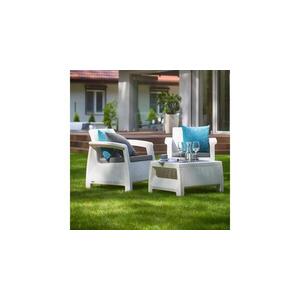 Imagine Set mobilier de gradina Corfu II Weekend Alb/ Gri-rece