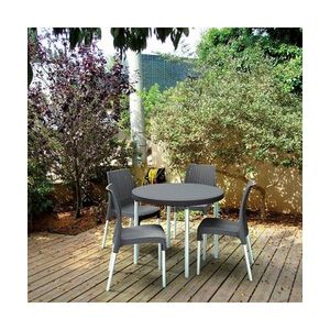 Imagine Set mobilier gradina JERSEY SET Grafit/Gri-rece