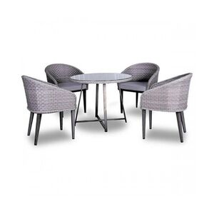 Imagine Set mobilier gradina elegant Contito Gri/ Taupe