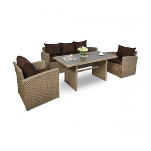 Imagine Set mobilier gradina Stelvio Maro deschis