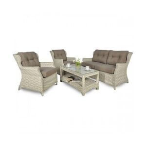 Imagine Set mobilier gradina Trivento Melange Alb