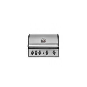 Imagine Gratar pe gaz cu 5 arzatoare 4 inox si 1 infrarosu, incastrabil, grile si plita fonta, Grandhall Pro Elite 4 K04000383A