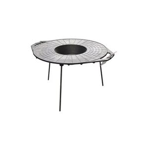 Imagine Disc din fonta natur, diametru 50 cm, cu groapa pentru prajire, culoare negru, BRENTON, BRNT05