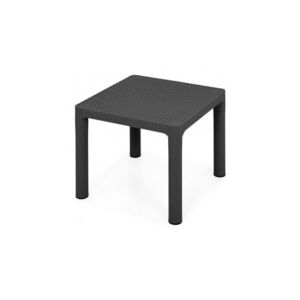 Imagine Masuta gradina KUDO patrata 45.5x45.5 cm antracit din polipropilena