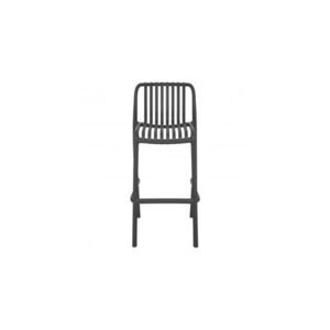 Imagine Scaun bar exterior ALPINE gri antracit din polipropilena
