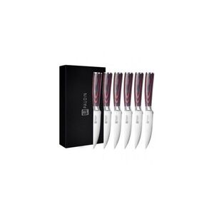 Imagine Set 6 cutite pentru friptura din otel inoxidabil 12 cm Paudin Premium S3