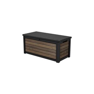 Imagine Lada depozitare gradina Keter Signature Deco 630 L, plastic Decocoat, nuc