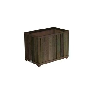Imagine Jardiniera dreptunghiulara , Deco Tall, Keter Nuc, (Walnut)