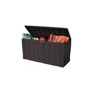 Imagine Lada depozitare gradina Keter Marvel Plus 270 L, maro, sezut 2 persoane