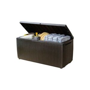 Imagine Lada depozitare gradina Keter Springwood 305 L, maro, sezut 2 persoane