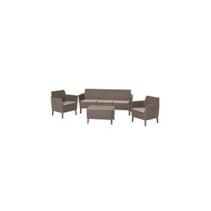 Imagine Set mobilier de gradina, terasa Keter, Salemo, Cappucino